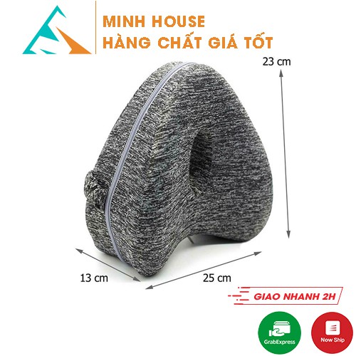 Gối ngủ kẹp kê chân đầu gối Minh House