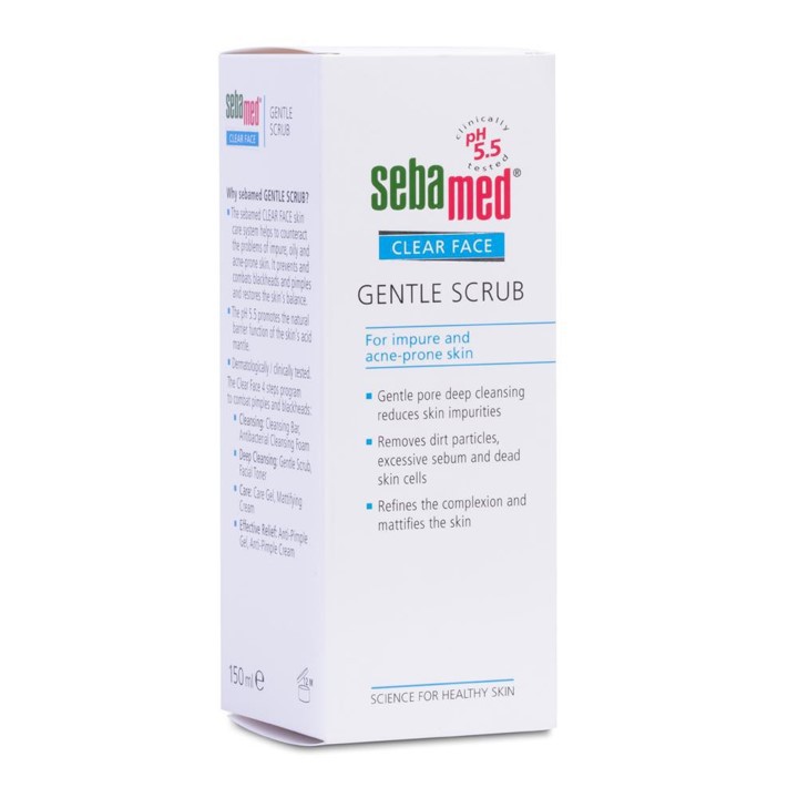 Kem Tẩy Tế Bào Chết Sebamed pH 5.5 150ml