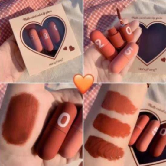 Set son môi trang điểm lâu trôi chống nước chất lượng cao - Maianhkg01