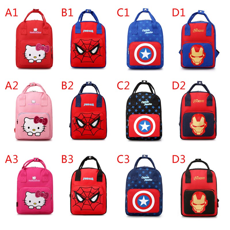 Balo in hình siêu nhân cho bé trai và gái