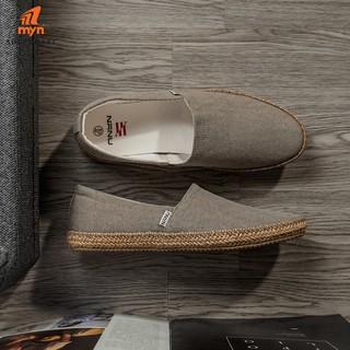 Giày Lười Nam Nanu 08SL Đế cói Basic