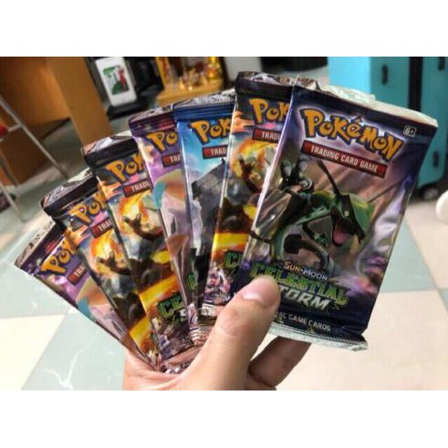 THẺ BÀI POKEMON GÓI 8 LÁ BÀI