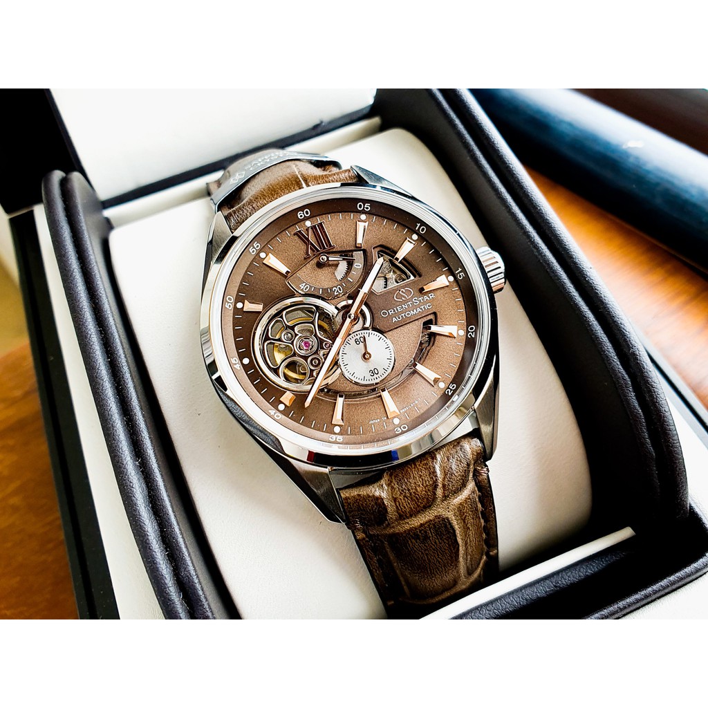 Đồng hồ nam chính hãng Orient Star Skeleton SDK05004K0 - Máy Automatic cơ - Kính Sapphire