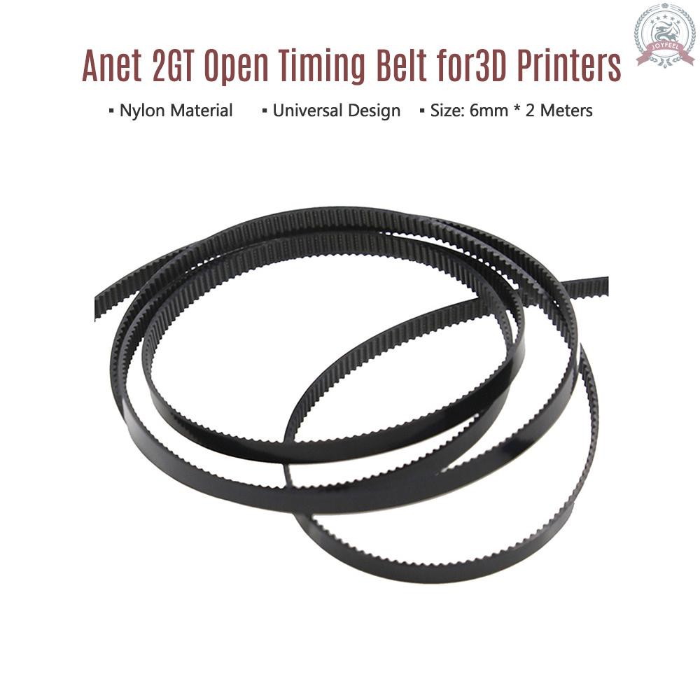 Dây Đai Nylon Rộng 2gt 6mm X 2m 2mm Cho Máy In 3d Reprap I3