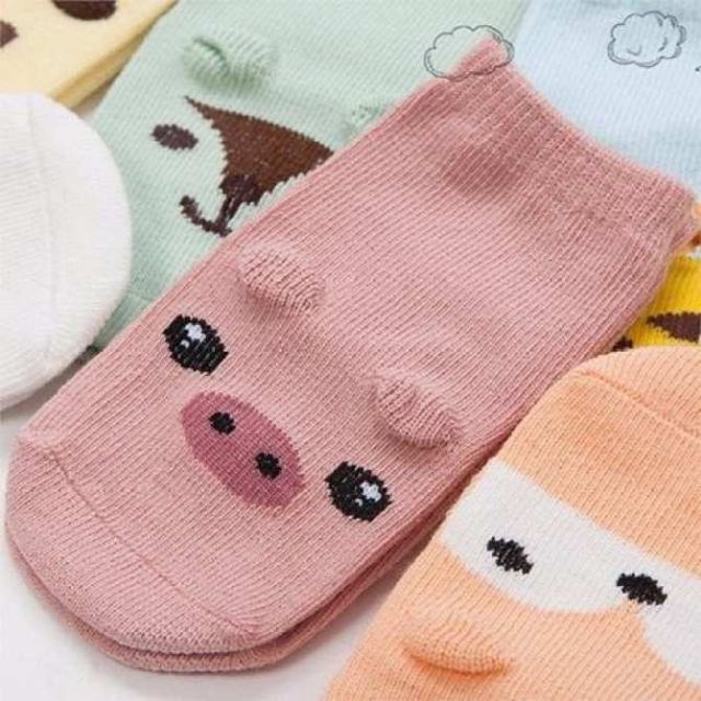 Tất Pony Kid cao cổ cho bé, tất xuất Hàn Pony Kid Socks cổ cao bé trai bé gái