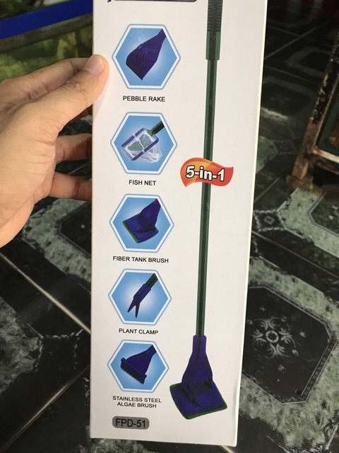 BỘ VỆ SINH HỒ CÁ 5 TRONG 1