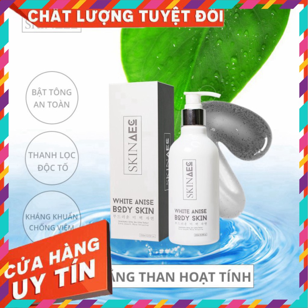 [LOẠI TỐT] KÍCH TRẮNG THAN HOẠT TÍNH SKIN AEC ANISE