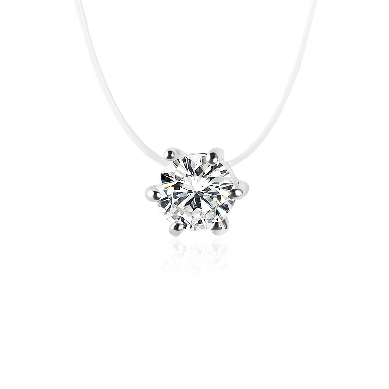 vòng cổ Nhiều Lớp Đính Đá Zircon Phong Cách Hàn Quốc