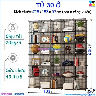 KỆ TRƯNG BÀY GIAN HÀNG 30 Ô 101T84 KÈM BÚA GỖ 3 MÀU TRẮNG ĐEN HỒNG, KỆ LƯỚI SẮT LẮP GHÉP ĐA NĂNG