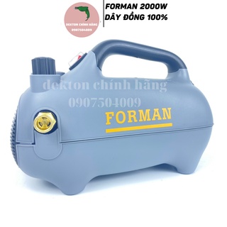 Máy rửa xe mini lõi đồng 100% foman, chỉnh áp 2000w
