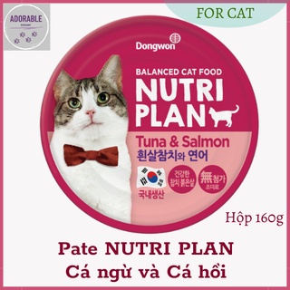 Pate Nutri Plan Cá ngừ và cá hồi cao cấp
