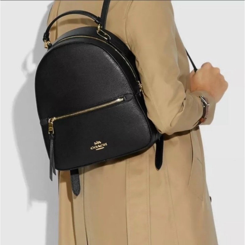 TNS-Balo nữ form vuông siêu hot Jordyn backpack-chất da cao cấp-màu đen basic