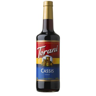 Sirô nho đen - cassis syrup torani 750ml