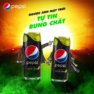 Combo 2 thùng pepsi không calo vị chanh