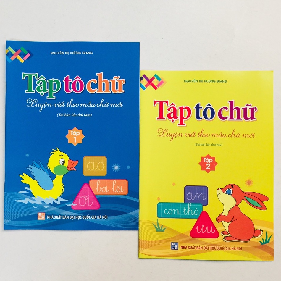 Sách - Tập Tô Chữ - Luyện Viết Theo Mẫu Chữ Mới (bộ 2 tập) - Tập lẻ tự chọn