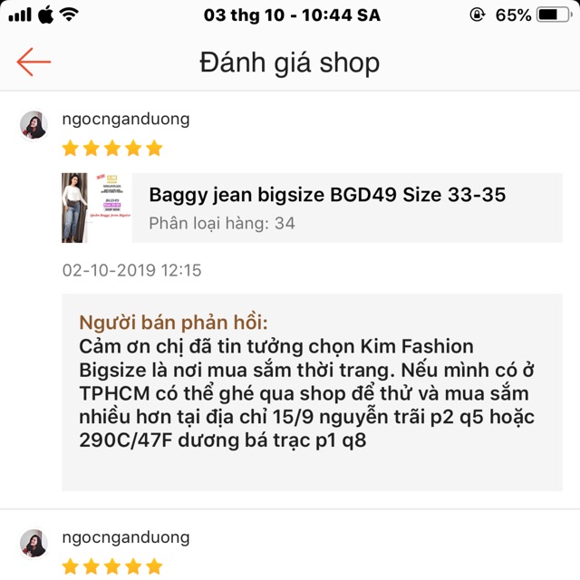 Quần baggy bigsize kimfashion, quần from rộng lưng cao bigsize BGD49-24 Từ 60-90kg