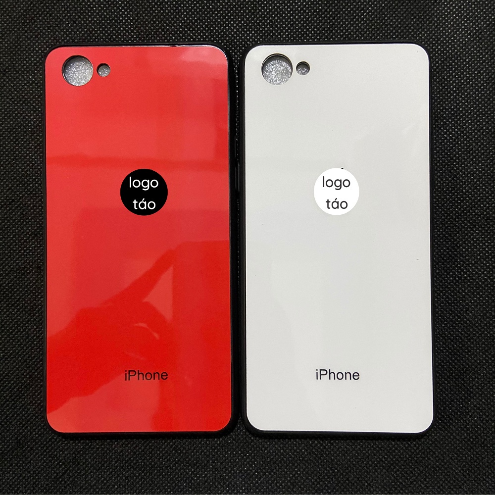Ốp lưng giả iphone cho OPPO F5 / F7 / F9 / A7 mặt lưng bóng chống bể