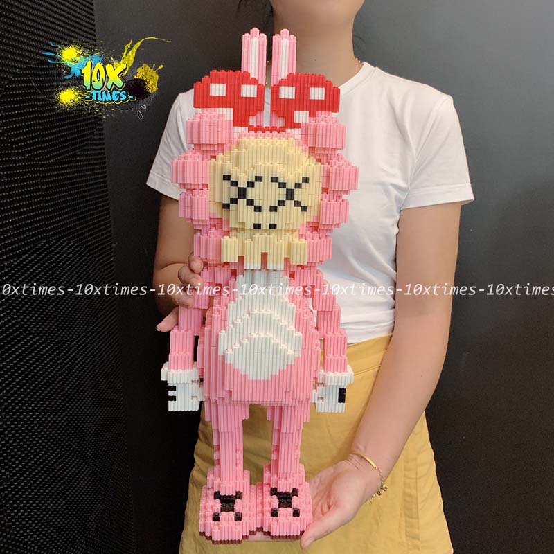 Đồ chơi lắp ráp 3d mô hình lắp ráp Kawss siêu to 48cm quà tặng sinh nhật bạn gái, bạn trai 10xtimes, đồ decor