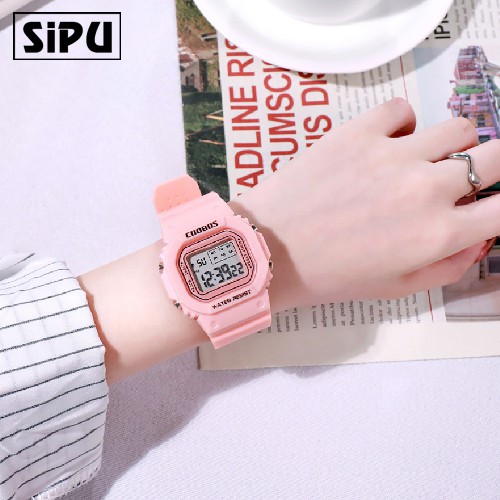 ĐỒNG HỒ ĐIỆN TỬ NAM NỮ COOBOS 6008 MẶT VUÔNG CÁ TÍNH (hàng chính hãng có clip) | BigBuy360 - bigbuy360.vn