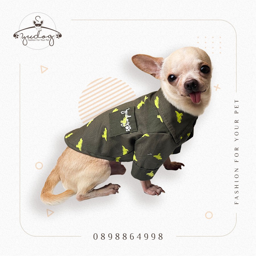 Sơ mi cho chó mèo thú cưng yudog