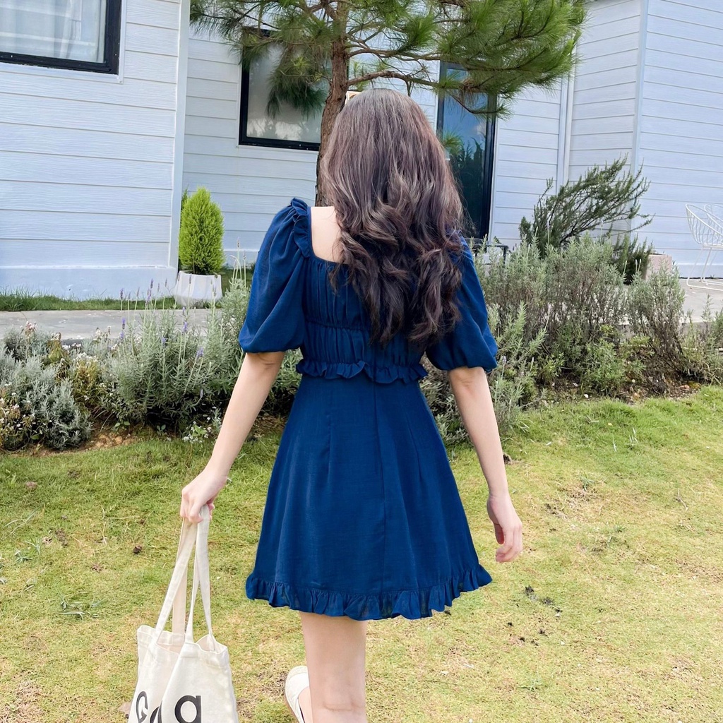 Đầm NEEDY - Đầm bèo ngực tay lửng