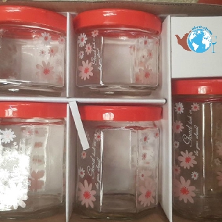 Bộ bát thủy tinh Royalkid hoa văn