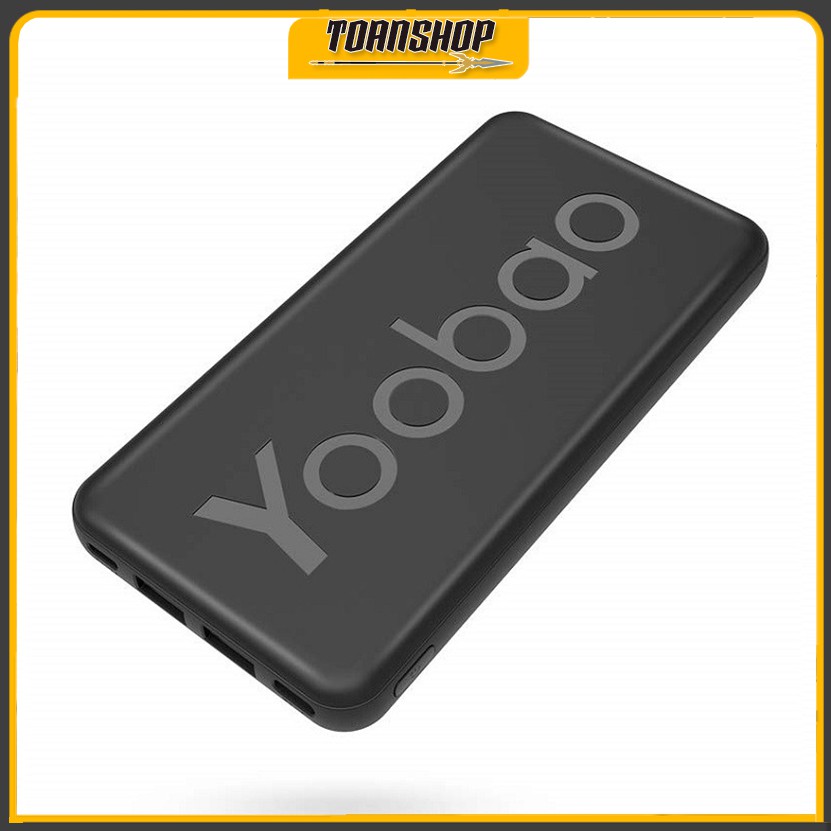 Sạc dự phòng 10.000mAh P10T YOOBAO- HÀNG CHÍNH HÃNG BẢO HÀNH 12 THÁNG