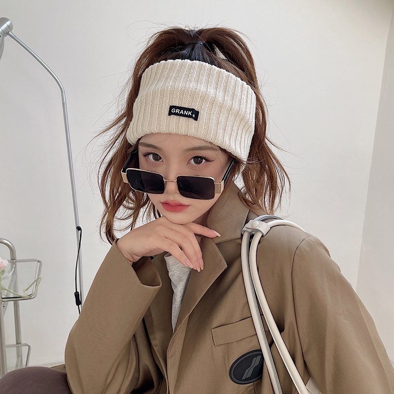 Băng đô thể thao dệt kim thời trang Hàn Quốc cá tính cho nữ