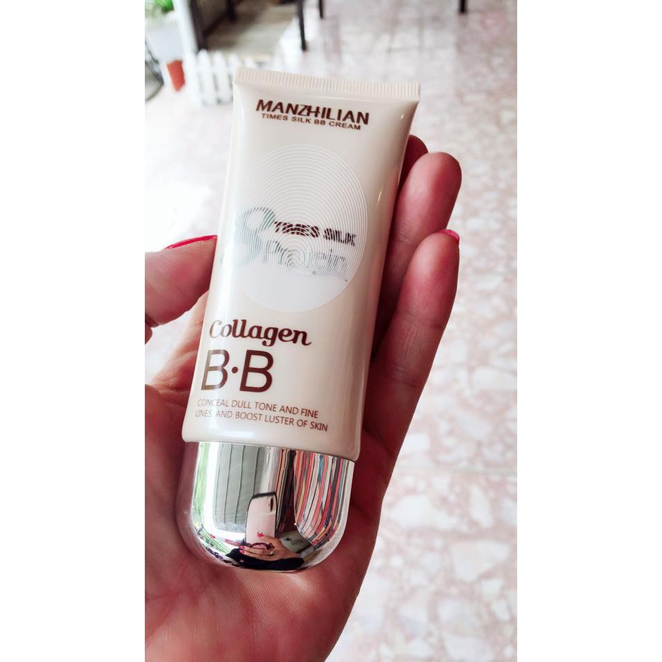 Kem tinh chất ốc sên BB Cream Collagen Manzhilian Hàn Quốc 50ml