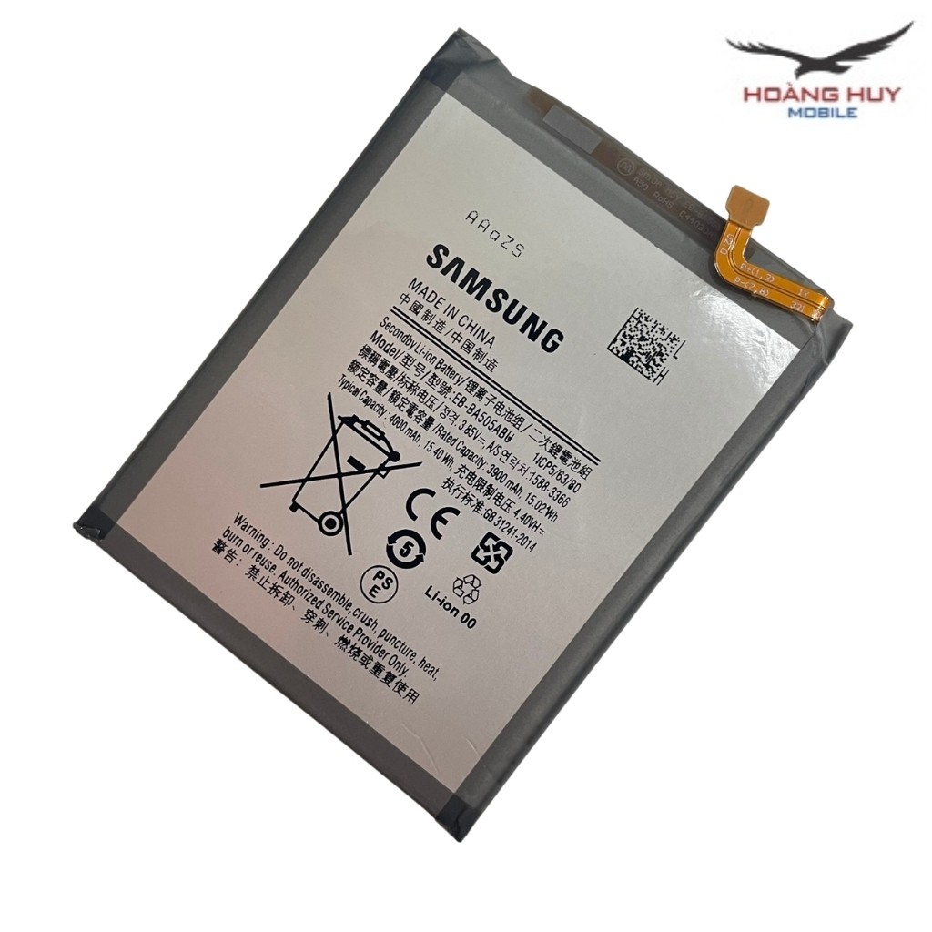 Pin Samsung Galaxy A20,A30,A30S,A50,A50S EB-BA505ABU Dung Lượng 4000mAh Hàng Zin Nhập Khẩu Bảo Hành 6 Tháng