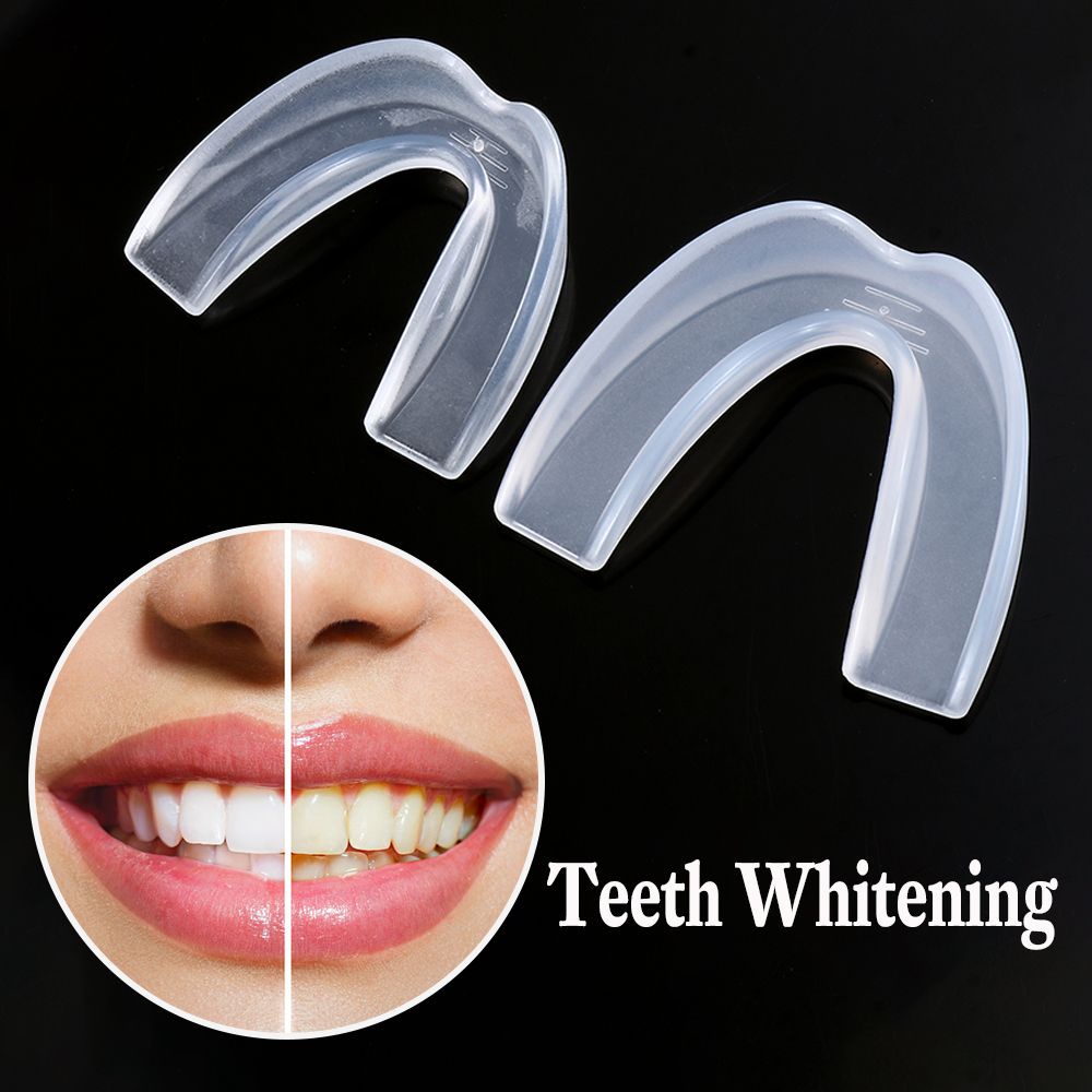 [Hàng mới về] Khay bảo vệ răng bằng silicon mềm trong suốt chất lượng cao cho người lớn và trẻ em