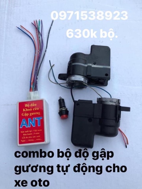 Bộ moto gập gương tự động cho TOYOTA FORTUNER INNOVA HILUX 2006-2016