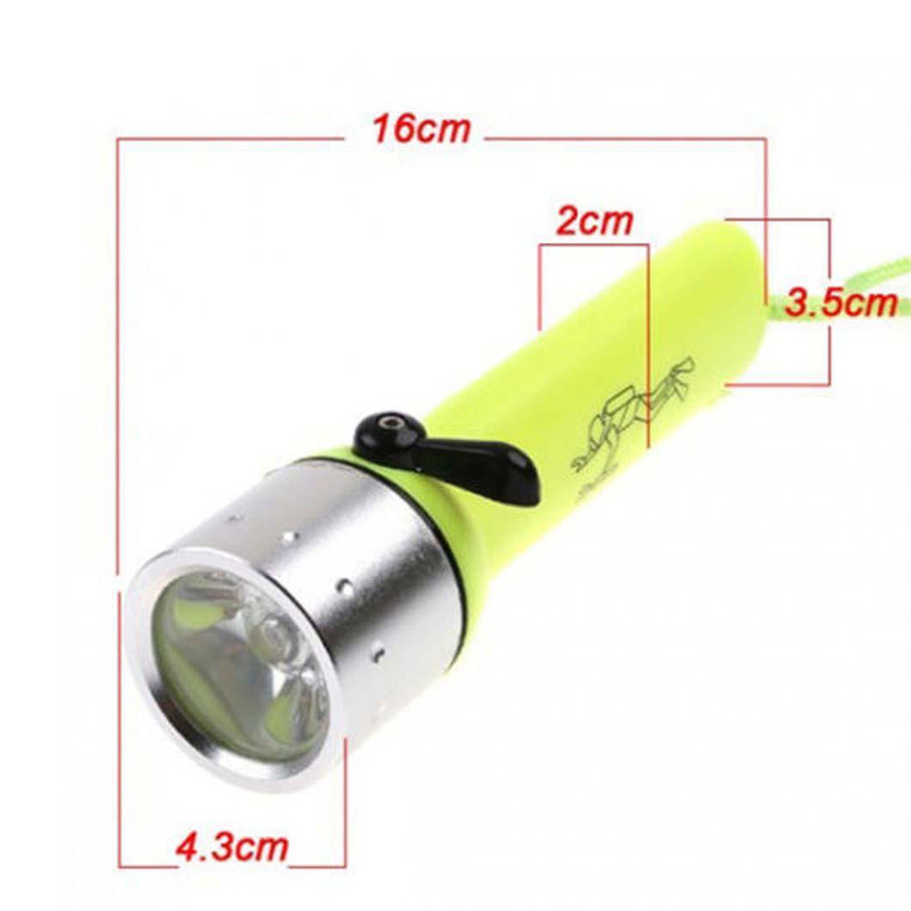 Đèn Pin Led T6 3w 2000lm Cree Xm-L Aa Chống Thấm Nước