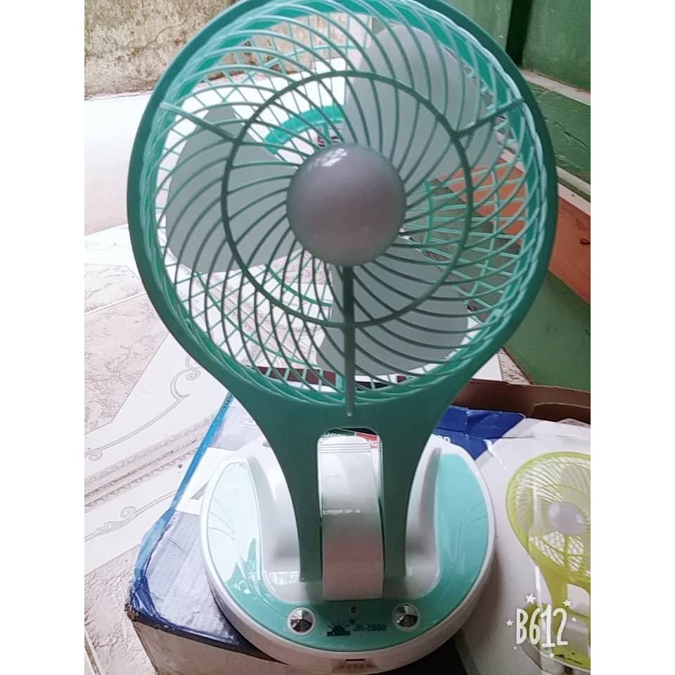 Quạt sạc tích điện 5588