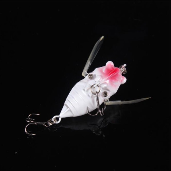Mồi câu cá giả côn trùng 6G 5cm có gắn lưỡi câu