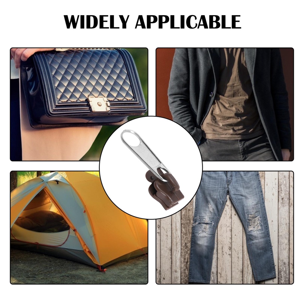 Bộ 6 Món Khóa Kéo Thay Thế Chuyên Dụng Cho May Vá DIY