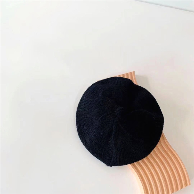 Mũ Nồi Đan Len Màu Sắc Ngọt Ngào Thời Trang Mùa Thu Cho Bé Gái