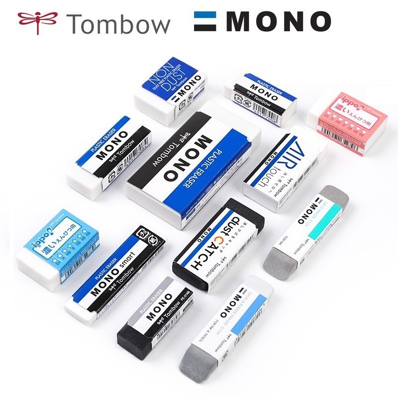 Gôm tẩy chì mềm MONO Tombow Japan.