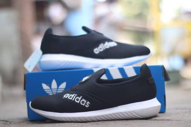 Giày Lười Adidas Thiết Kế Giản Dị Dành Cho Nữ Và Nam