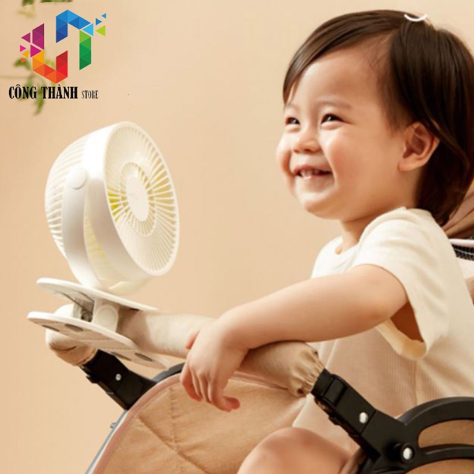 [Hàng Chính Hãng] Quạt kẹp bàn, kẹp xe đẩy xoay 720 độ FA18 -Dung lượng pin 4000mAh vô cùng tiện lợi | BigBuy360 - bigbuy360.vn