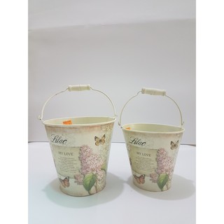 CHẬU THIẾC VINTAGE