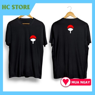 Áo phông anime Naruto clan uchiha sharingan sasuke cực chất