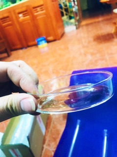 Bộ bát và ống cho tép ăn