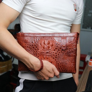 Ví clutch da cá sấu cầm tay - đẳng cấp phái mạnh konavis chm04