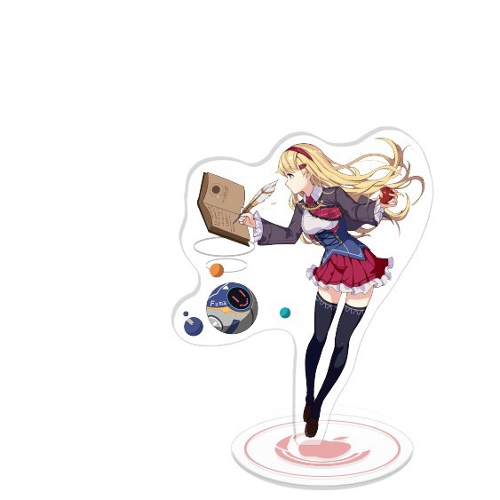 Mô hình Acrylic Standee Vết Thánh Mei Schrödinger Planck Honkai Impact 3 trang trí trưng bày anime chibi