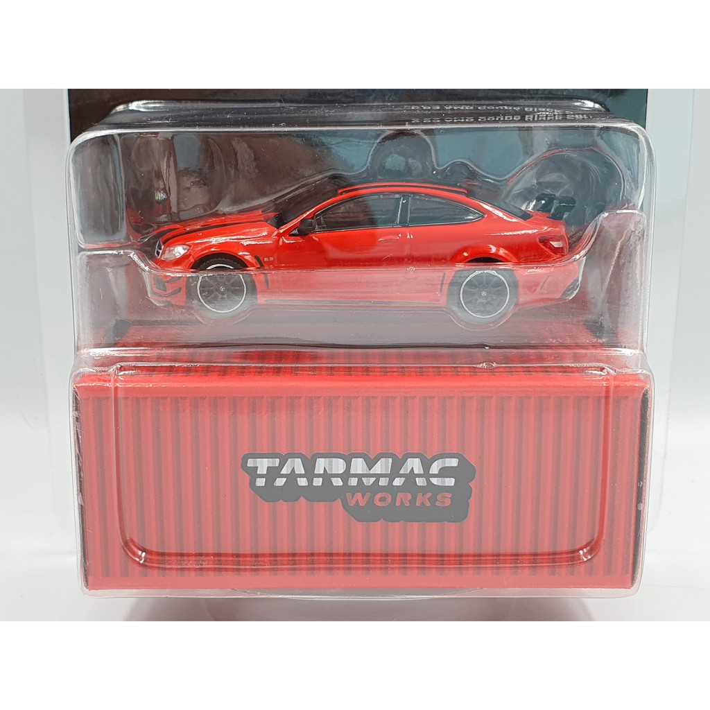Xe Mô Hình Mercedes-Benz C63 AMG Coupe Black Series Tỉ lệ 1:64 Hãng sản xuất Tarmac Works
