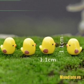 Set 5 Mô Hình Gà Con Mini Trang Trí Sân Vườn