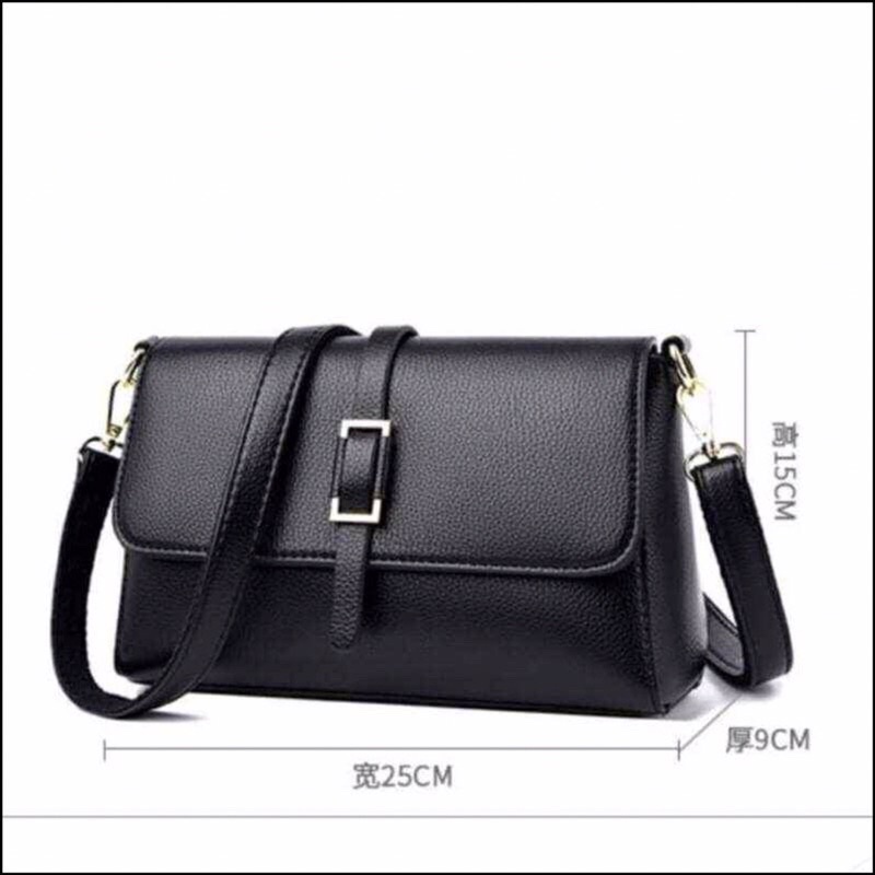 Túi Xách Nữ Da Mềm Cao Cấp Đeo Chéo Công Sở Thời Trang Trung Niên Nữ - A&ESHOP 87089