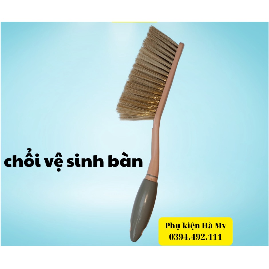 Chổi nhựa phủi bàn Bida, lau dọn góc cầu thang