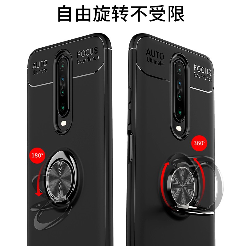 ốp điện thoại Silicone Mềm Có Vòng Nhẫn Dùng Cho Xiaomi Redmi K30 Pro Zoom